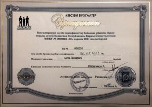 Аккредитация профессионального бухгалтера каз. Профессиональные бухгалтерские услуги в Алматы ТОО 